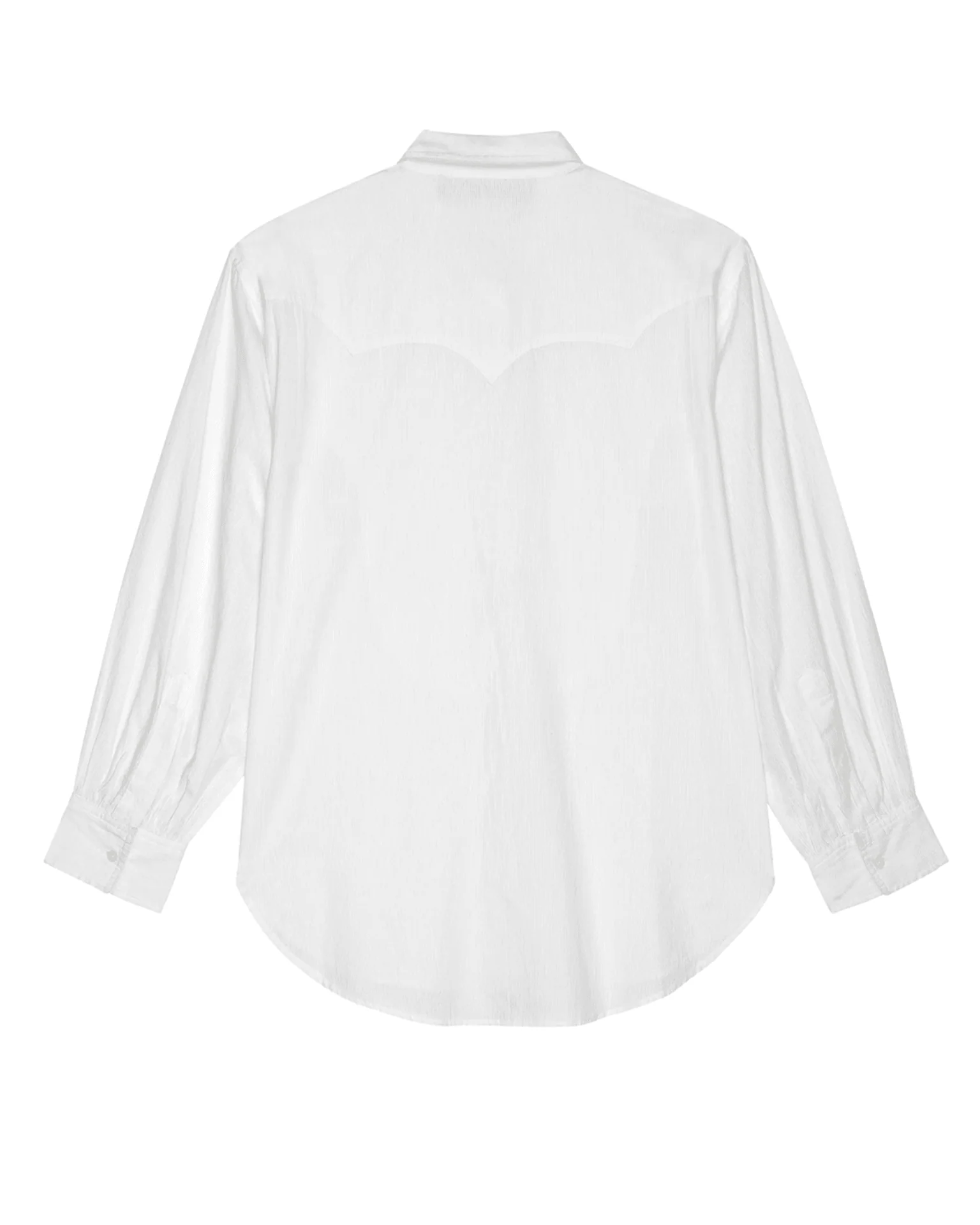 The Cowboy Tux Top in White - Image 5