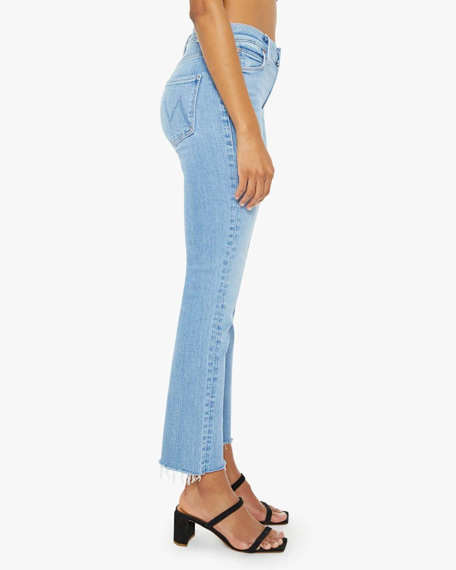 The Mid Rise Dazzler Ankle Fray in Blessing in Disguise - Image 2