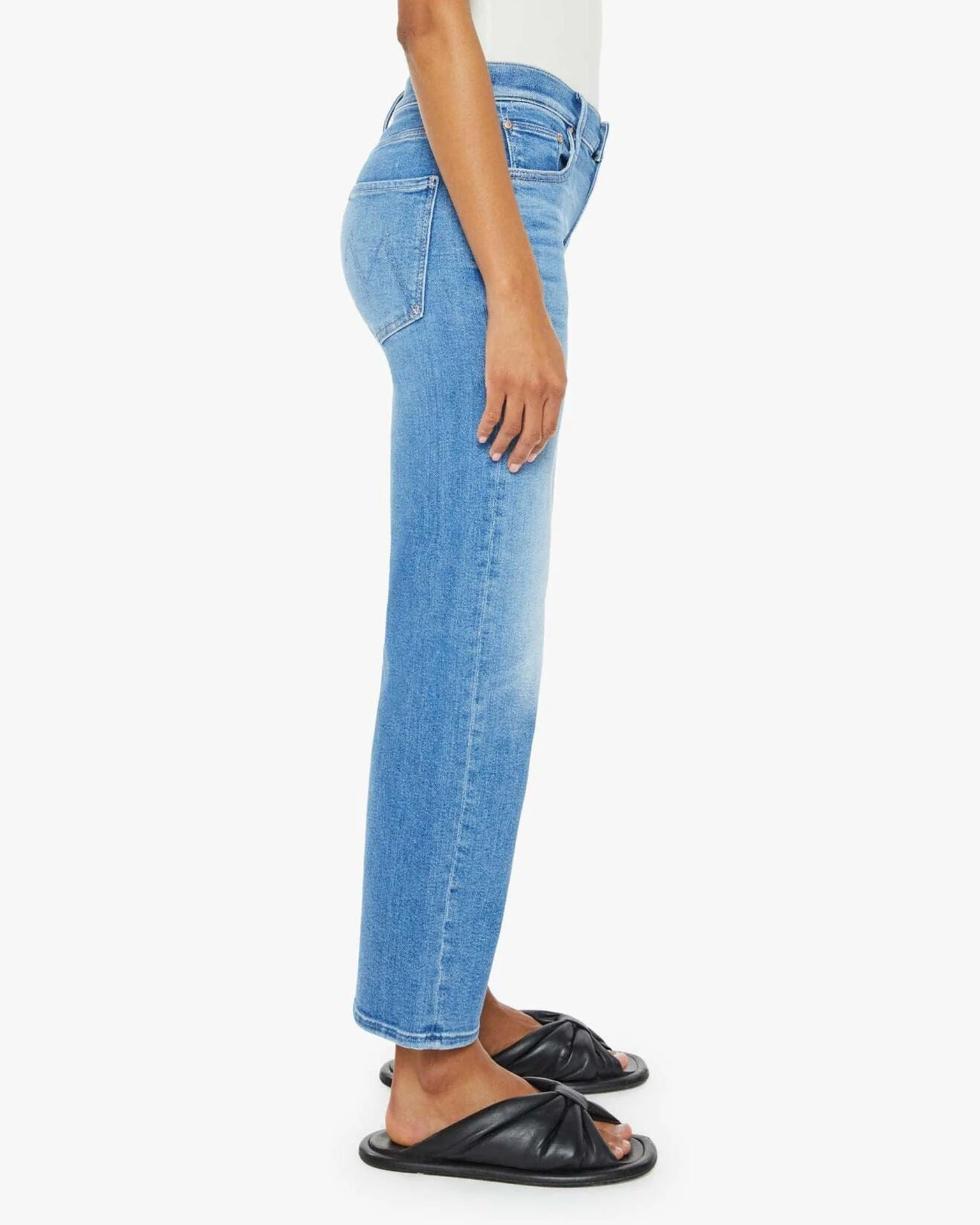 The Mid Rise Rambler Zip Ankle in Out Of The Blue - Image 2