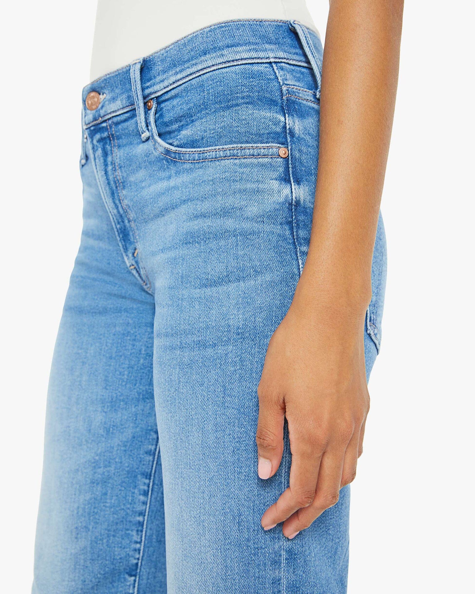 The Mid Rise Rambler Zip Ankle in Out Of The Blue - Image 3