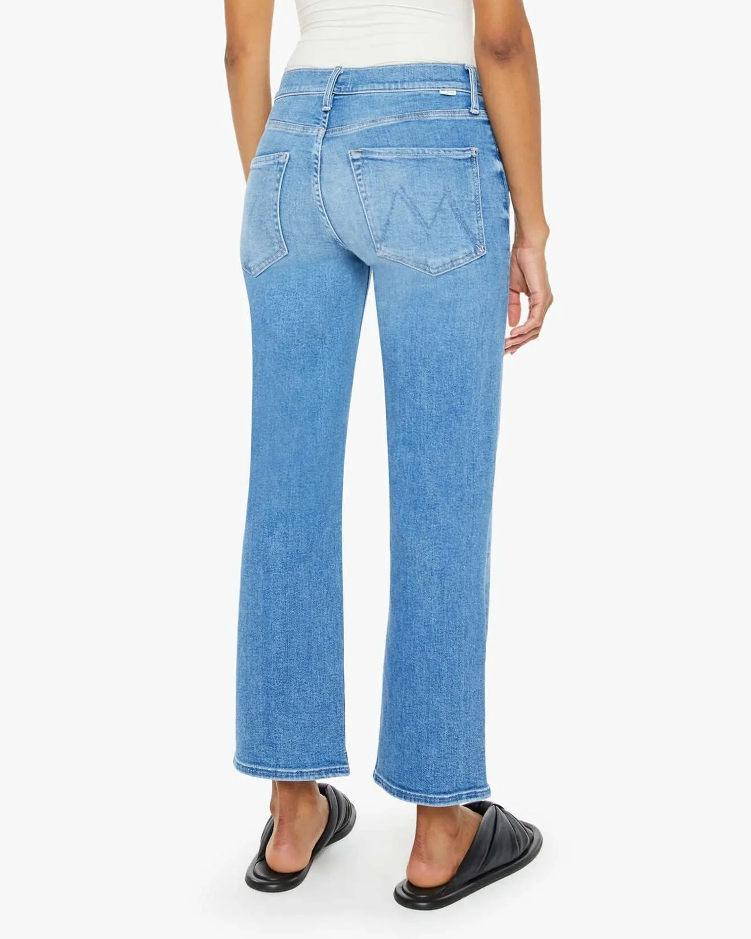 The Mid Rise Rambler Zip Ankle in Out Of The Blue - Image 4