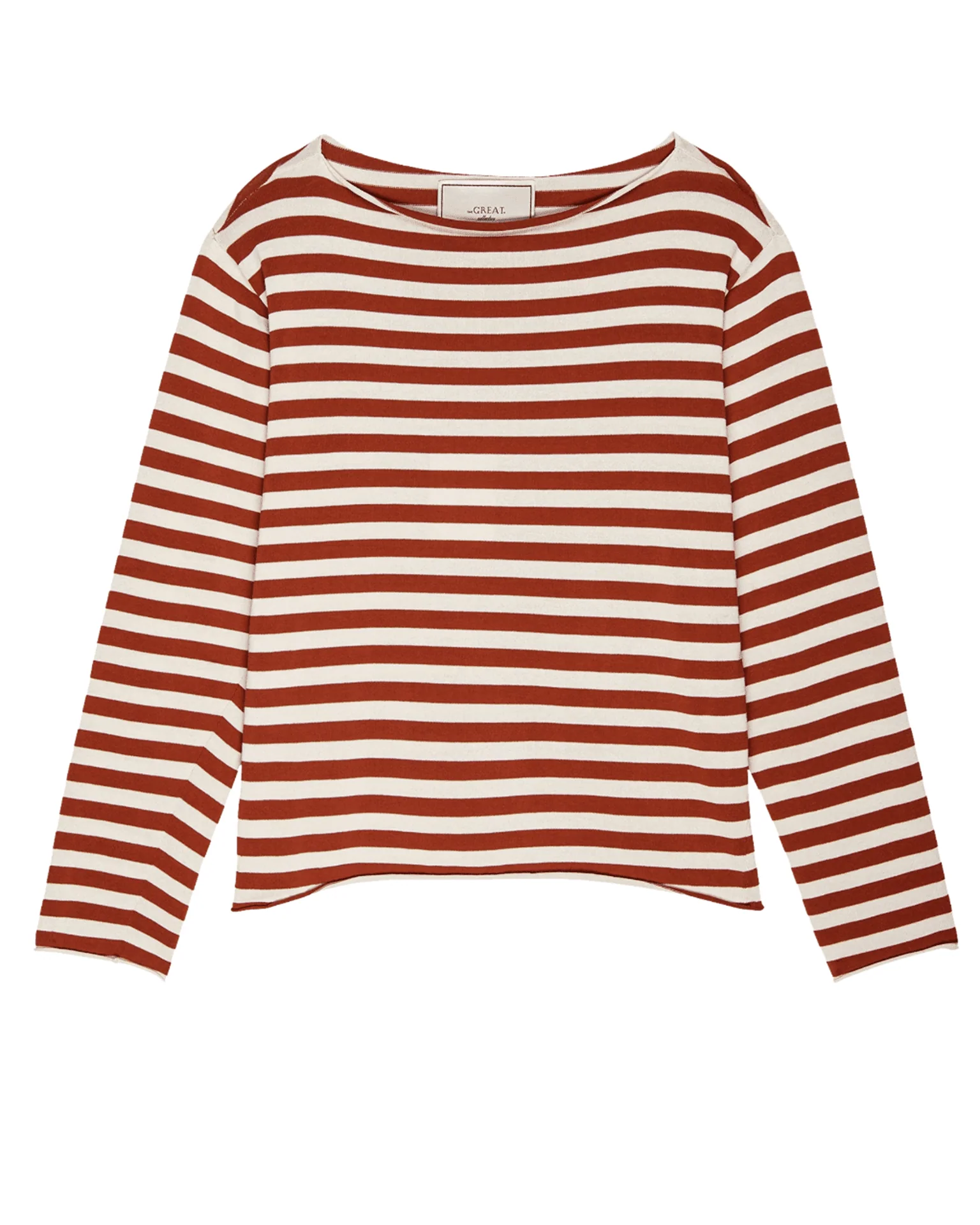 The Sailor Sweater in Maple Stripe - Image 3