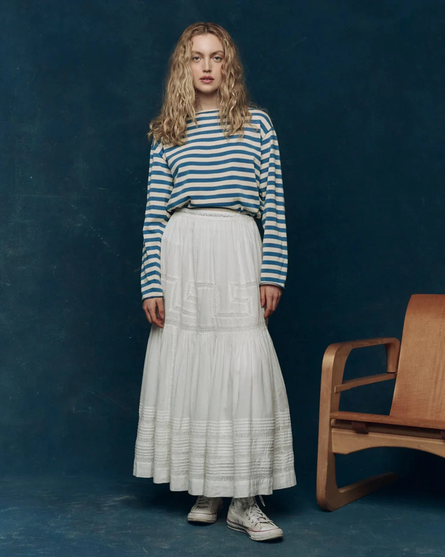 The Sailor Sweater in Sea Blue - Image 2