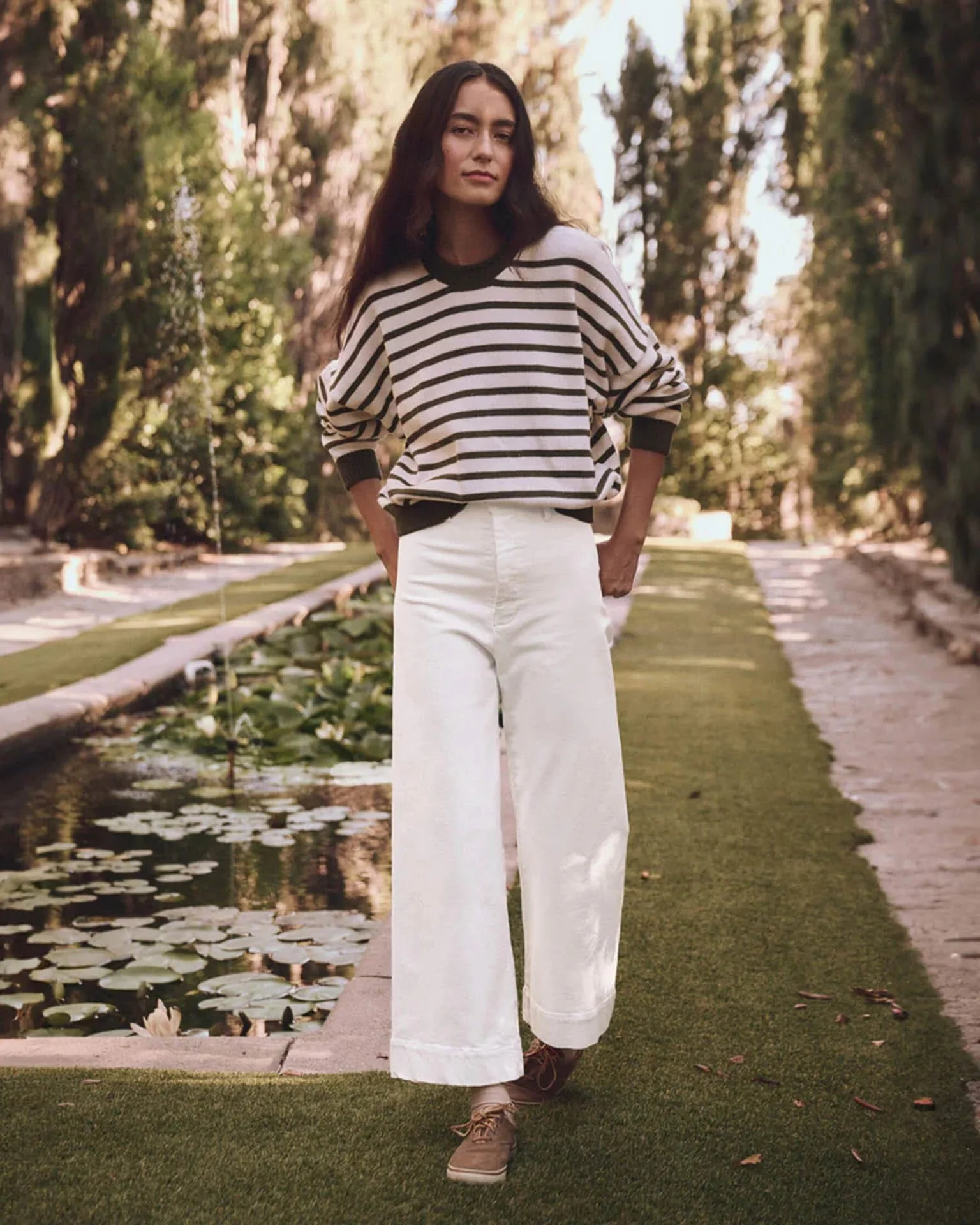 The Seafair Jean in True White - Image 2