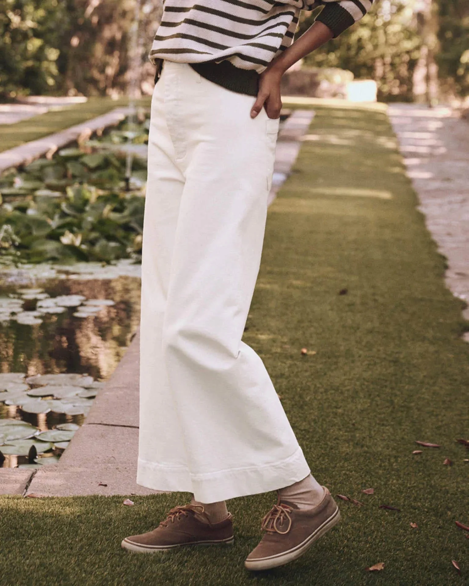The Seafair Jean in True White - Image 3
