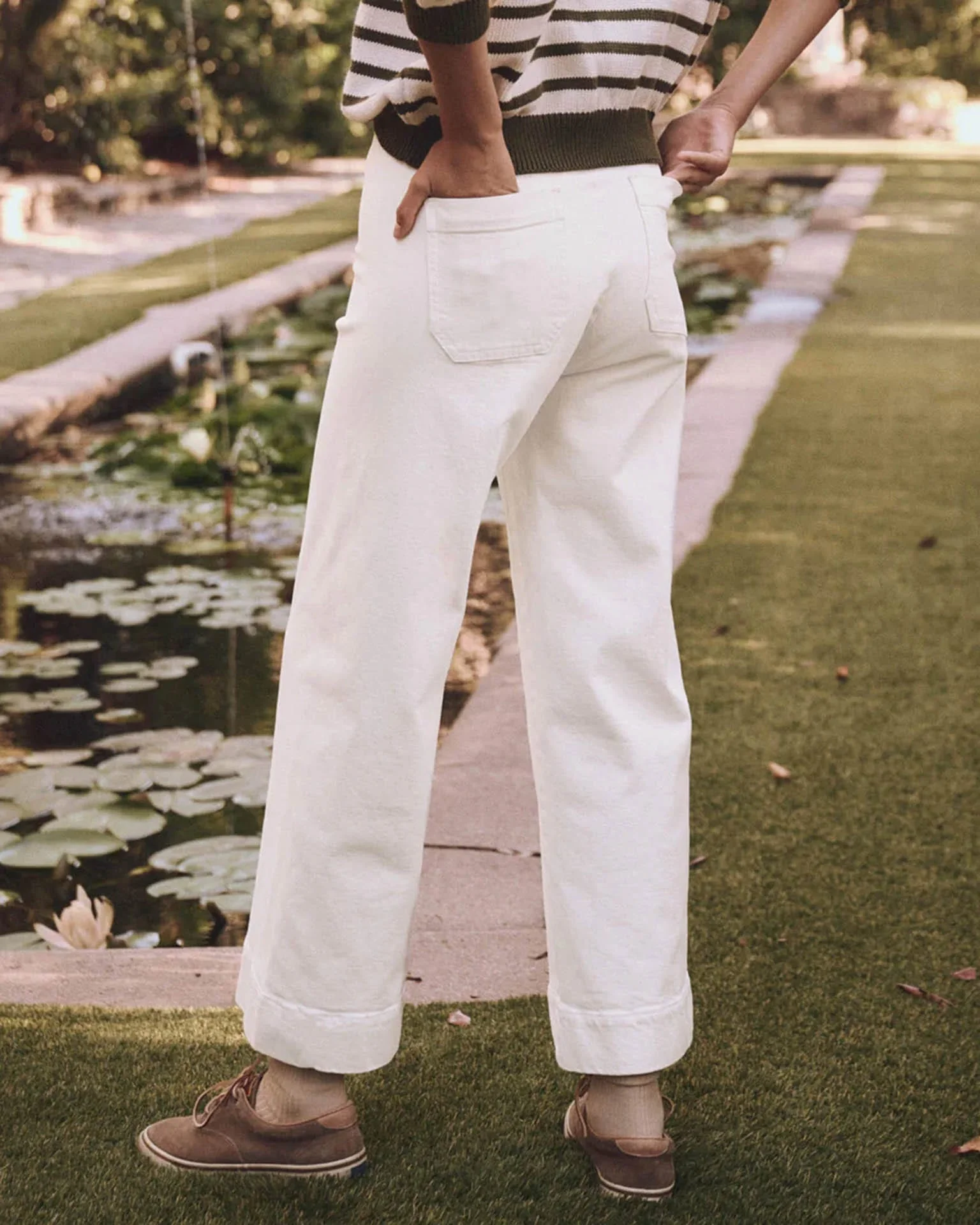 The Seafair Jean in True White - Image 4