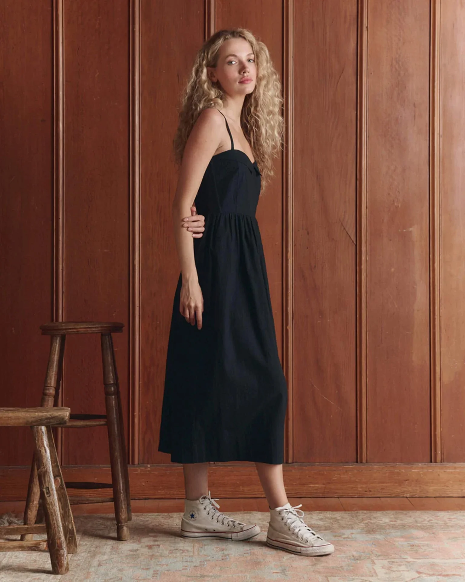The Verse Dress in Black - Image 2