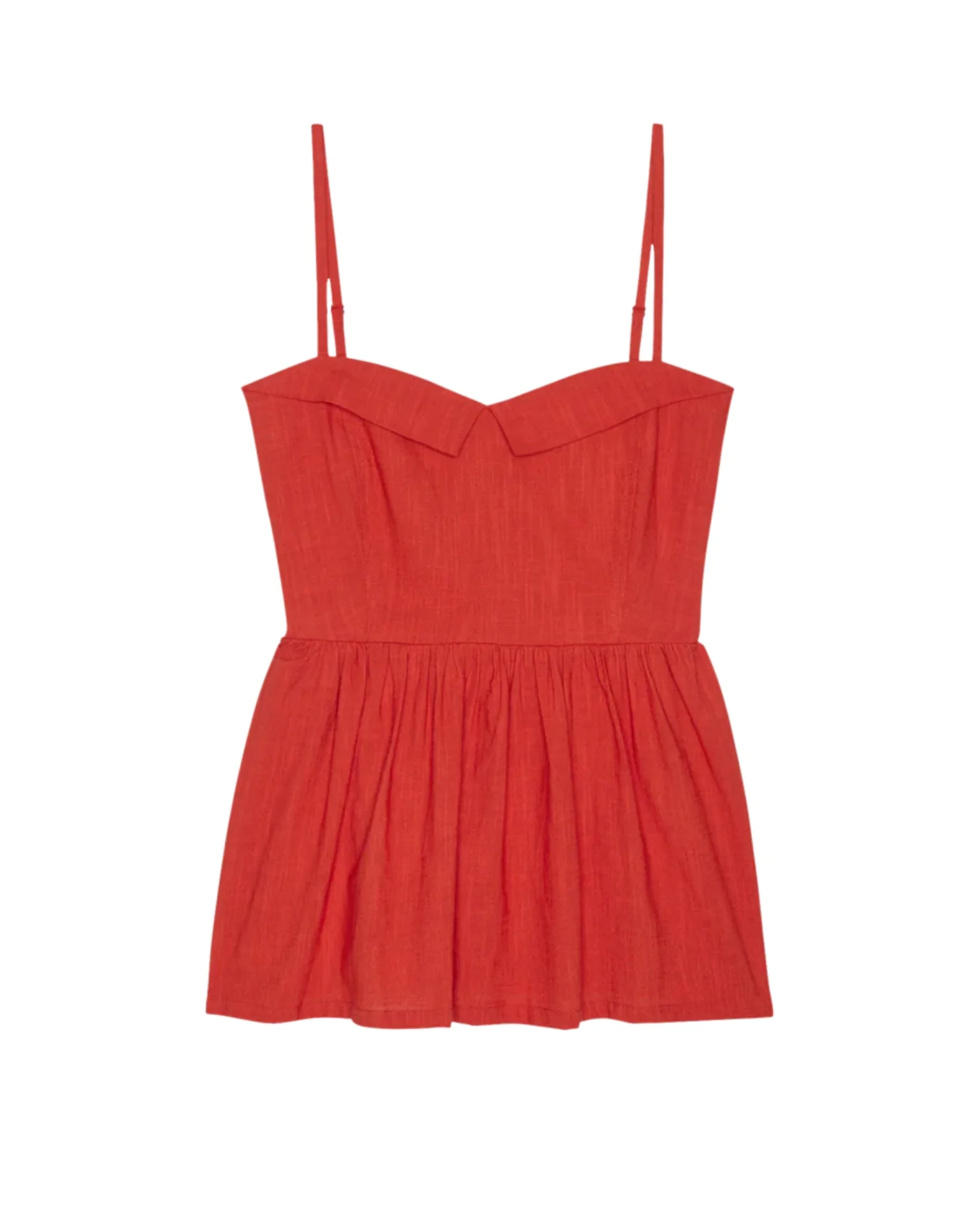 The Verse Top in Hot Red - Image 5