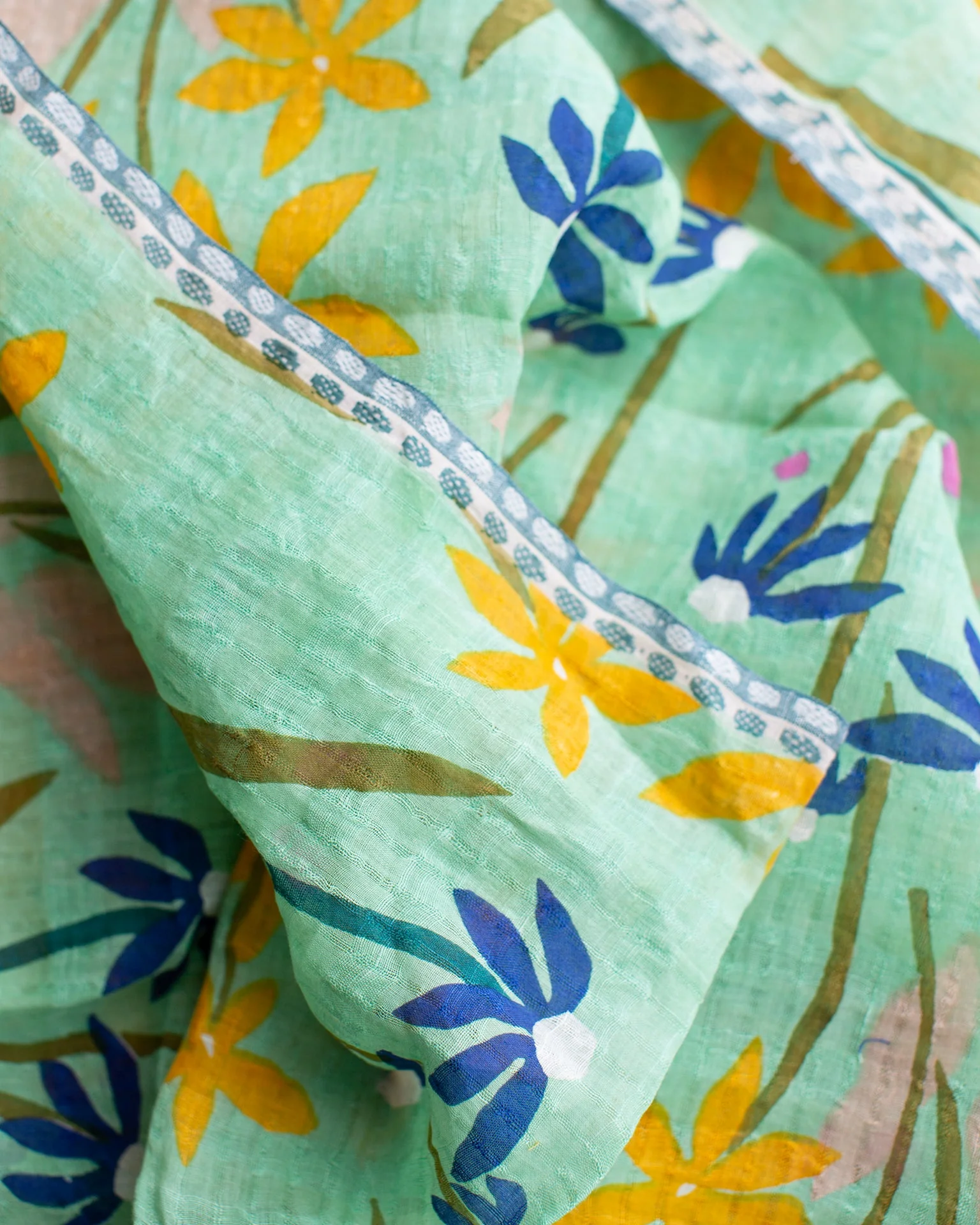 Thombelina 70x180 Scarf in Mint - Image 2
