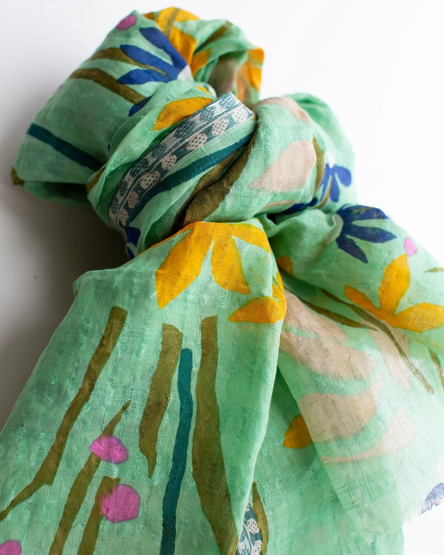 Thombelina 70x180 Scarf in Mint - Image 3