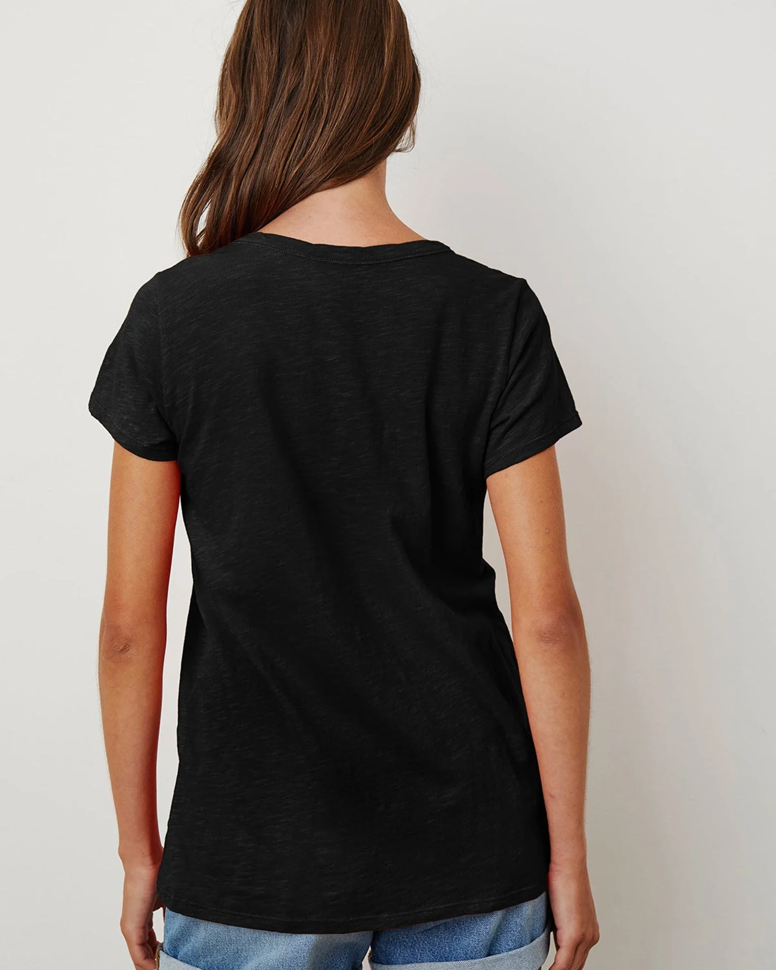 Tilly Tee Shirt in Black - Image 3