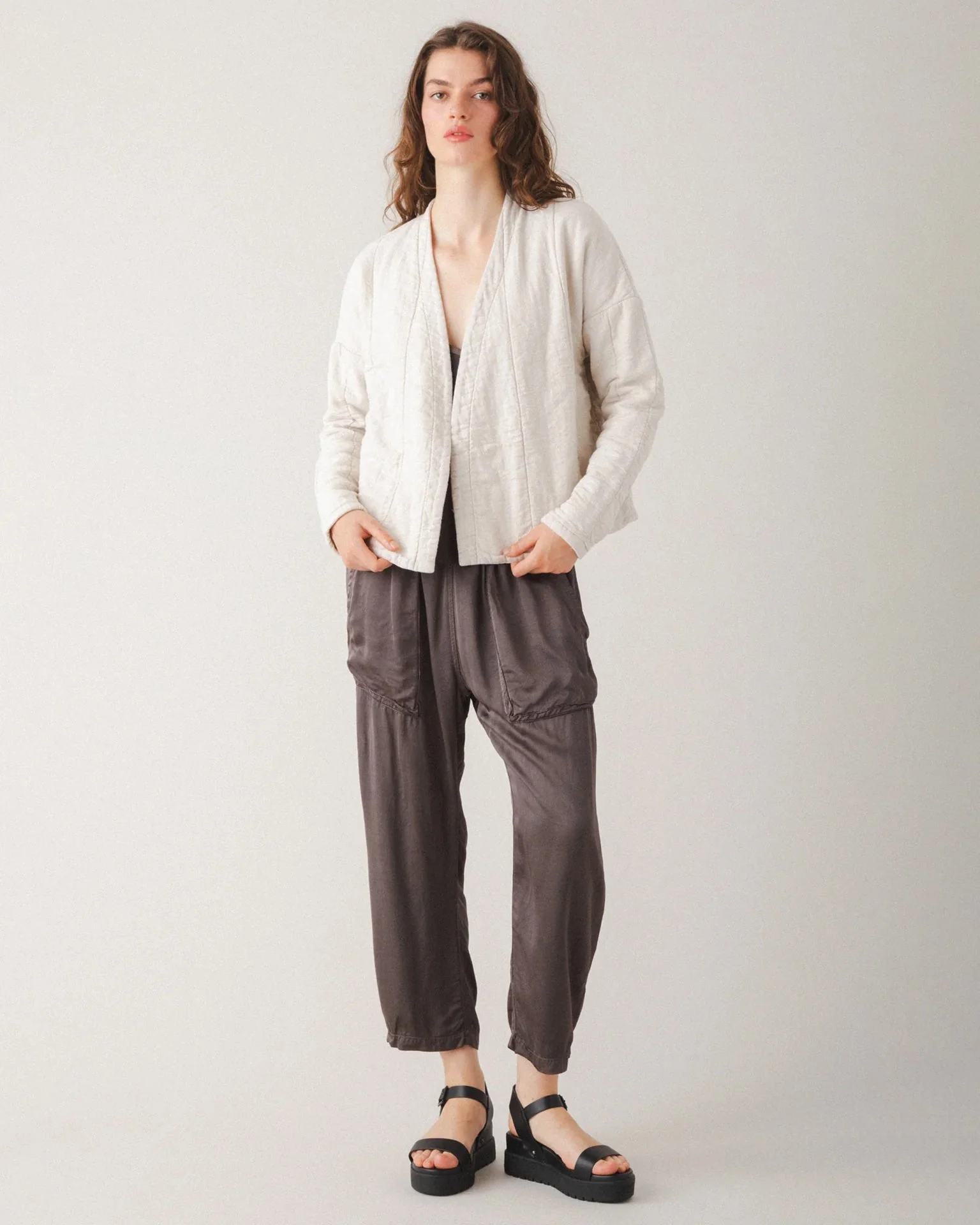 Topo Jacket in Bone - Image 2