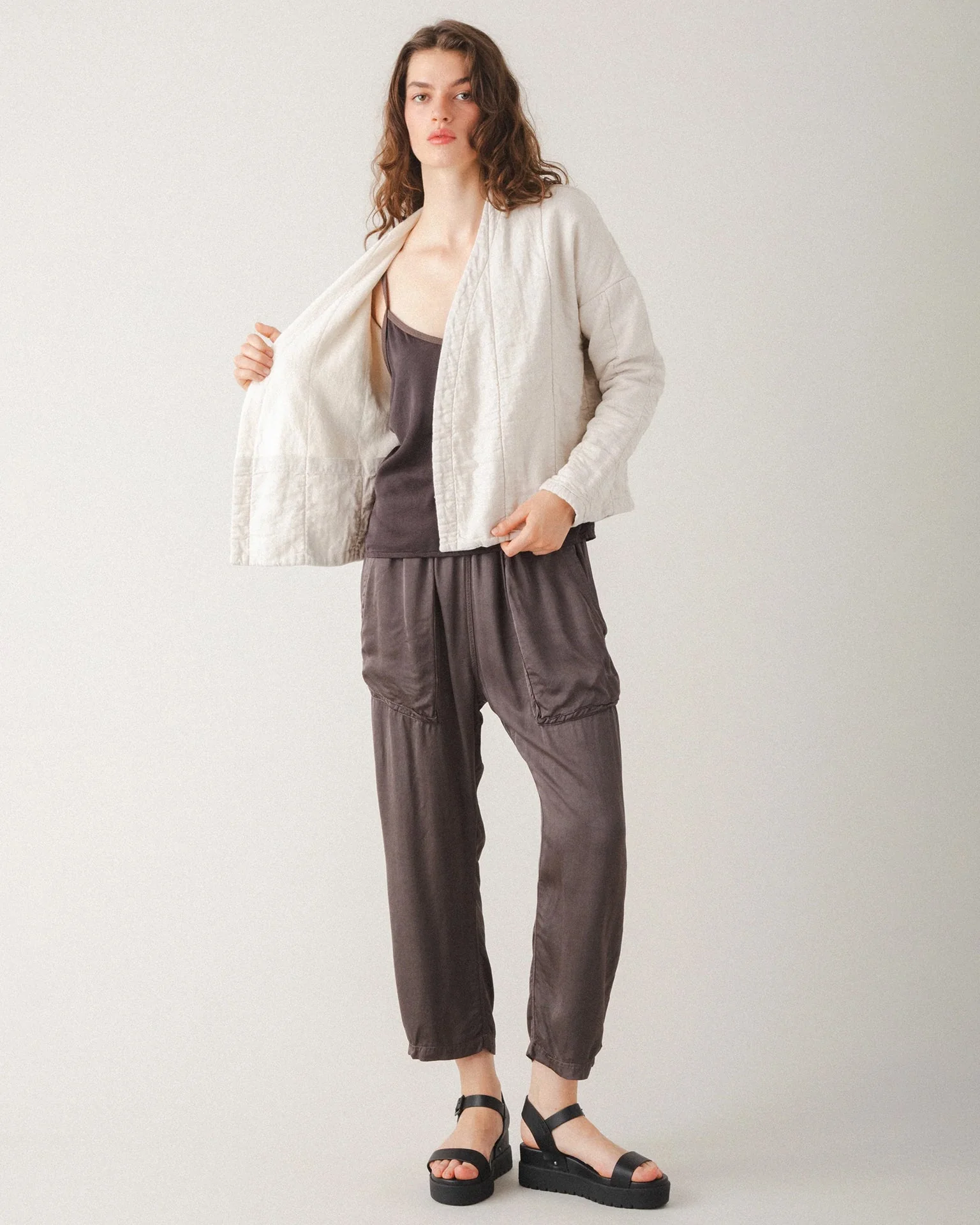 Topo Jacket in Bone - Image 3