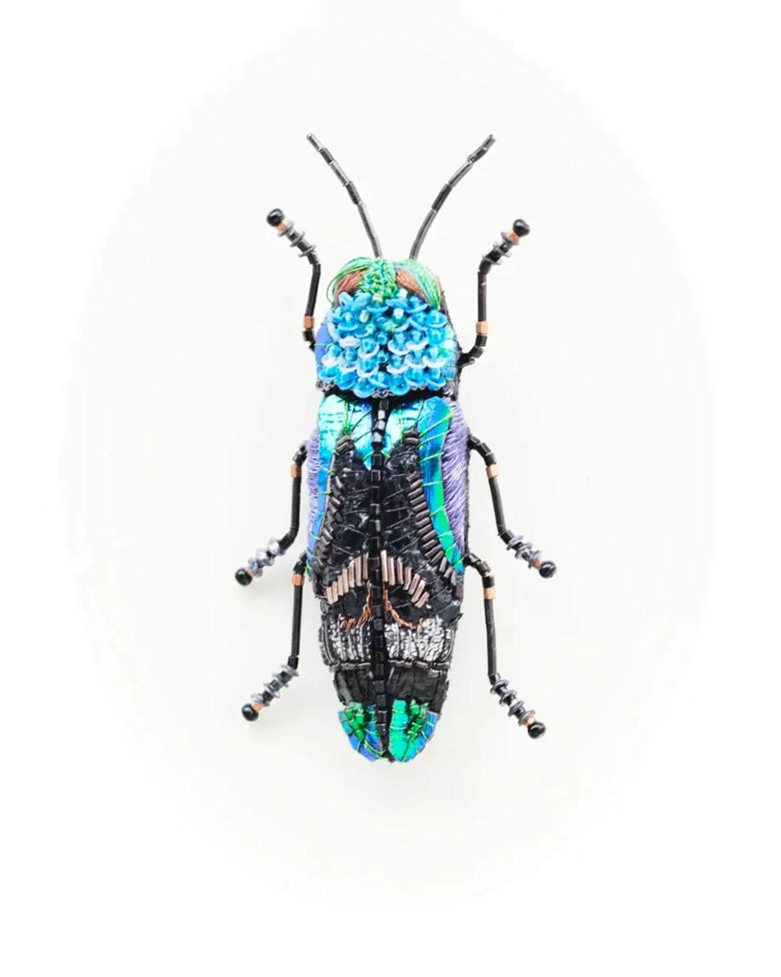 Ulkei Beetle Brooch Pin