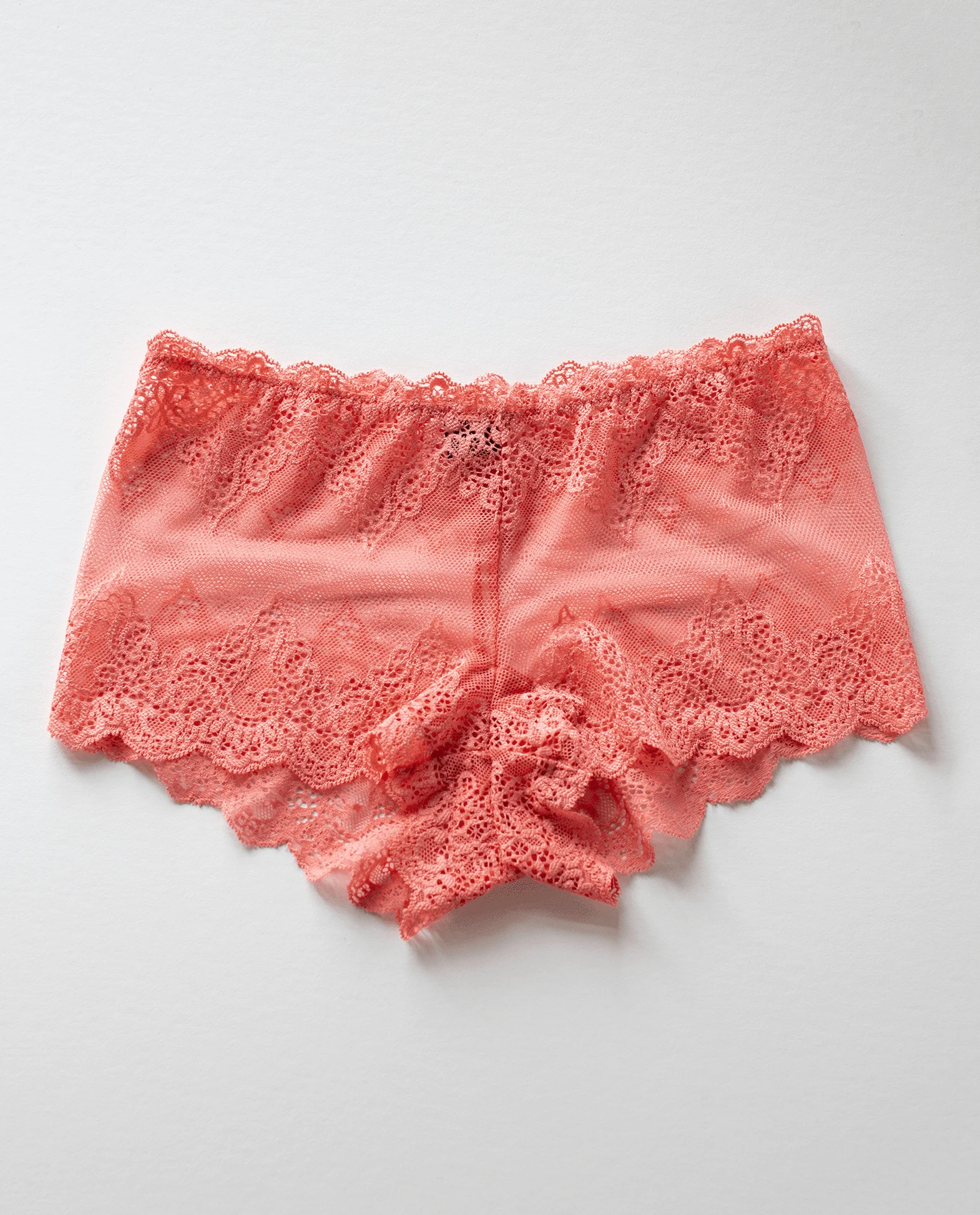 Underwire Bra & Hipster Set in Tangerine - Image 4