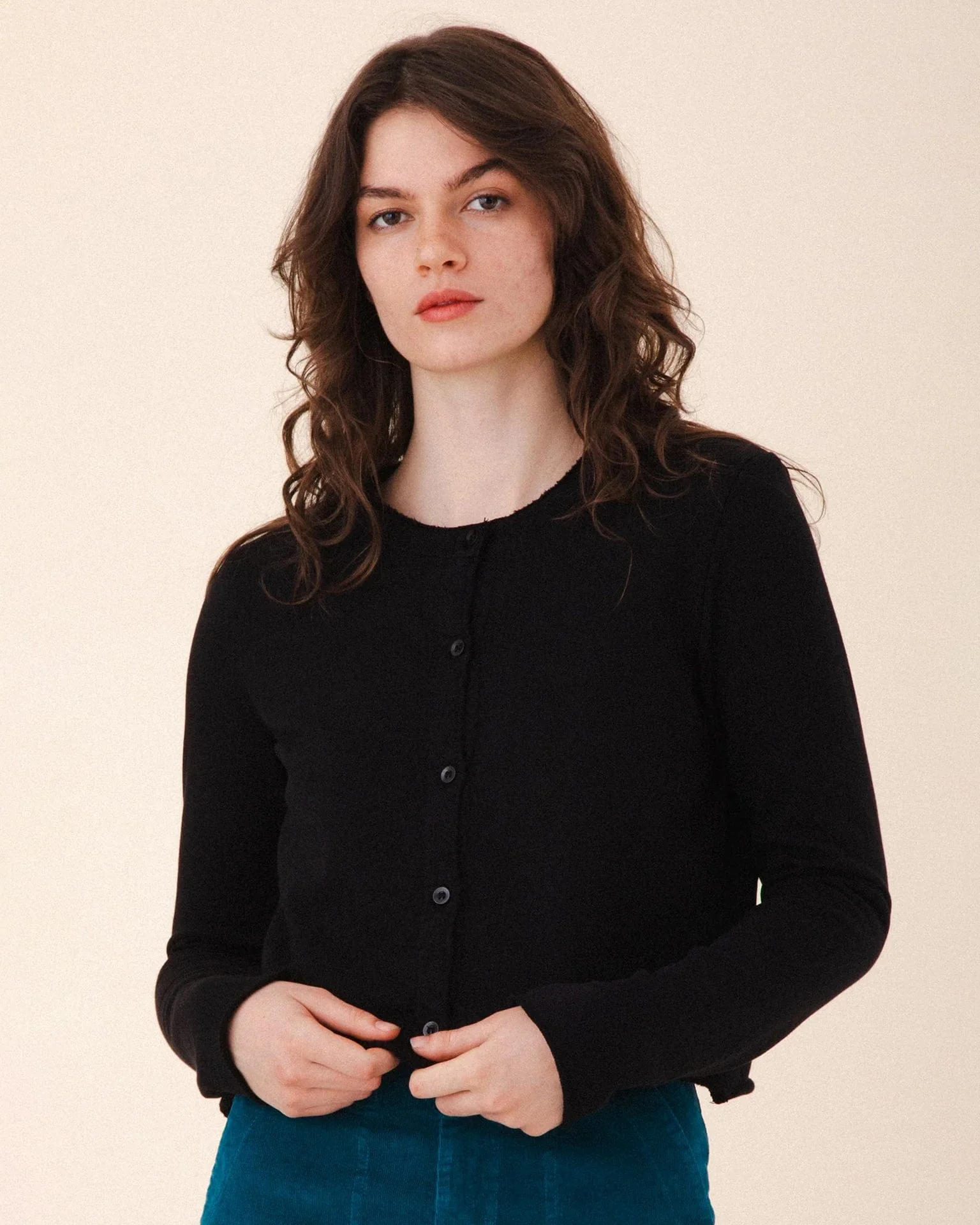 Undone Cardi in Black - Image 4