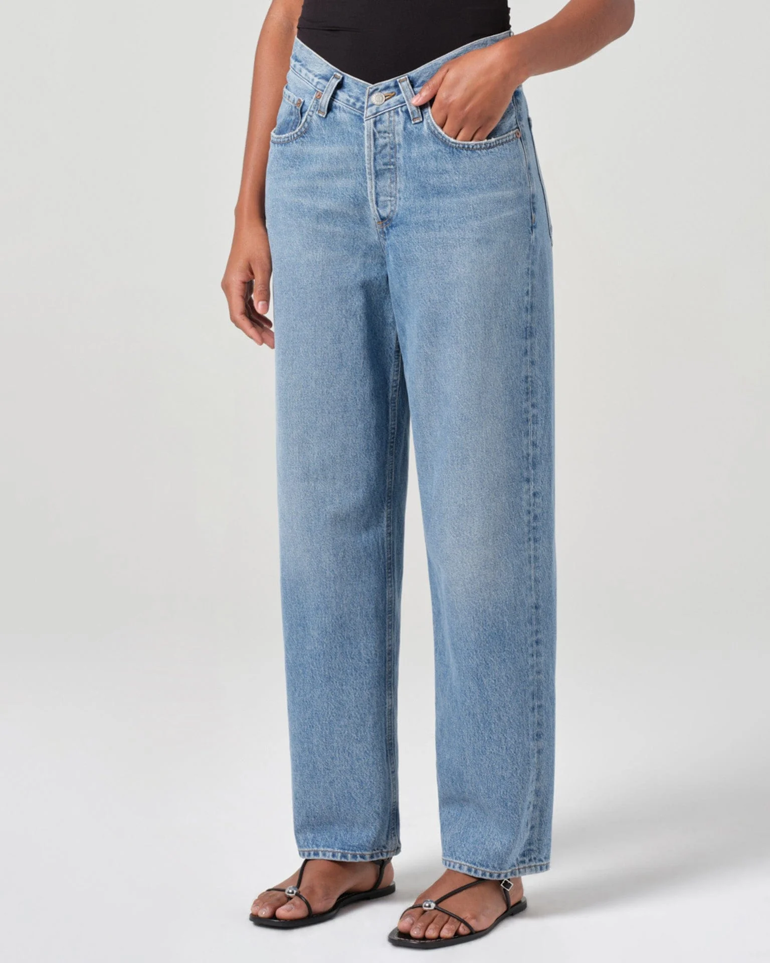 V-Waist Baggy in Fairway - Image 2