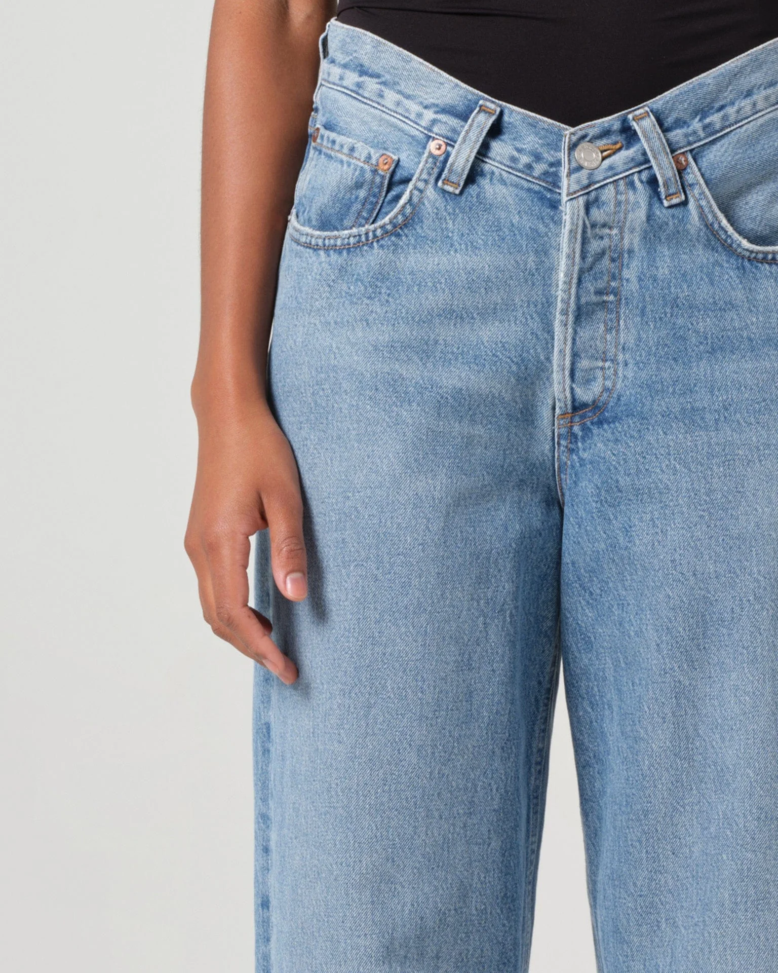 V-Waist Baggy in Fairway - Image 3