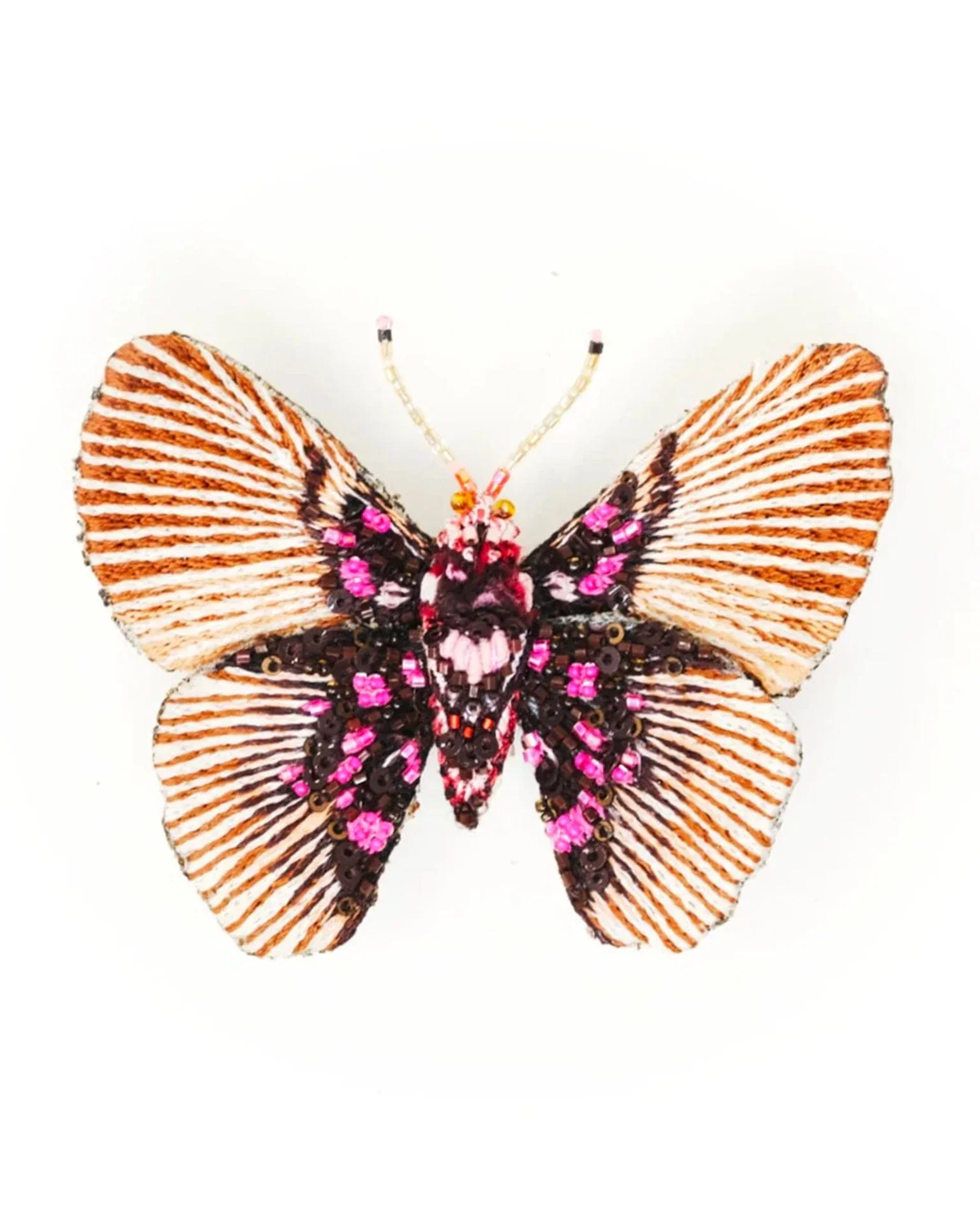 Variable False Acraea Butterfly Brooch Pin