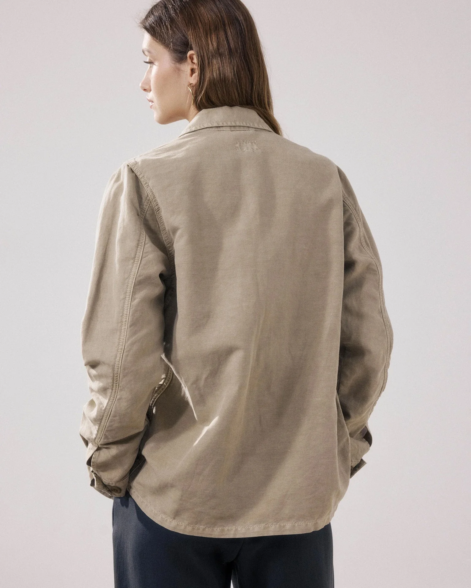 Vea Jacket in Straw - Image 5