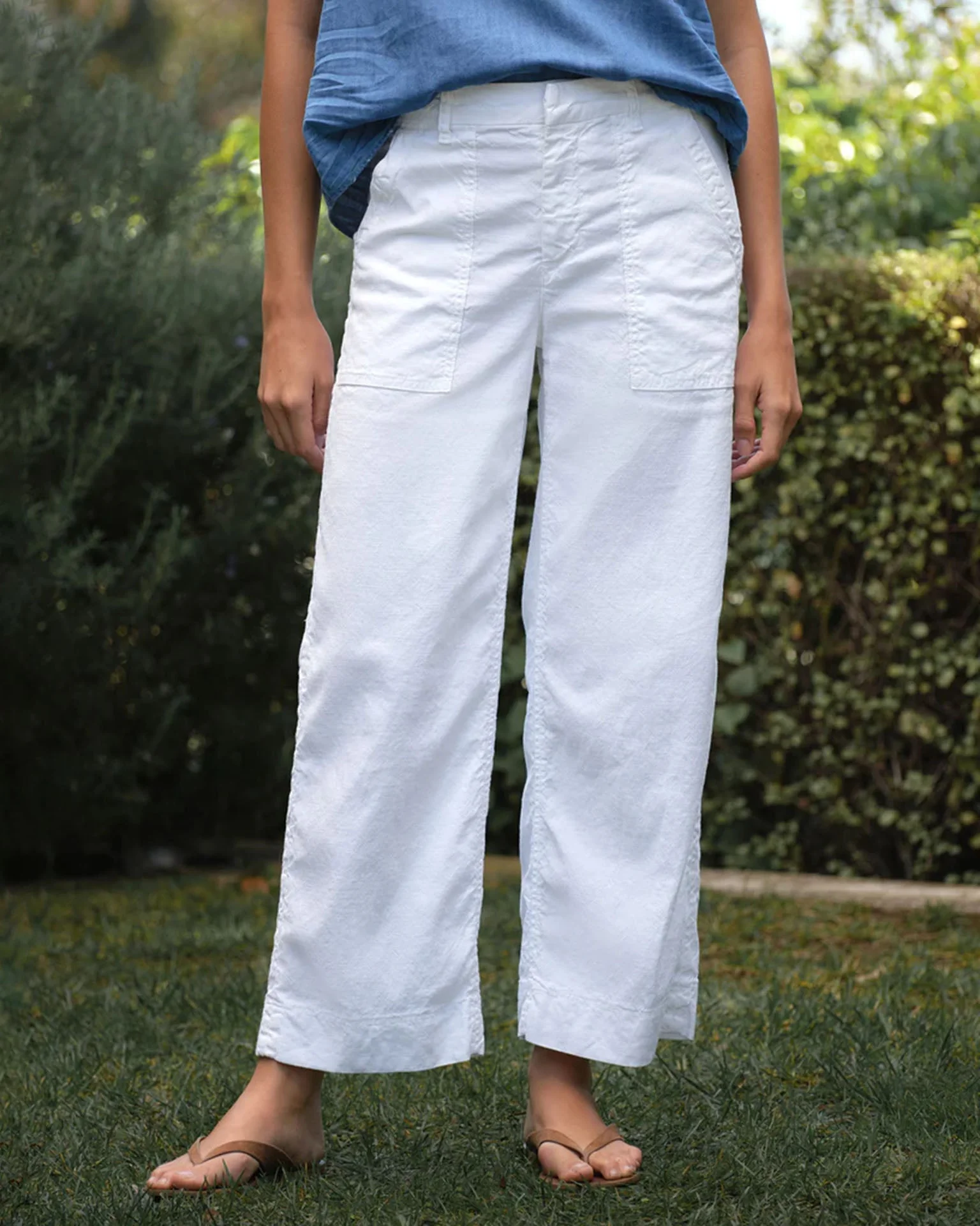 Wexford Utility Trouser in White