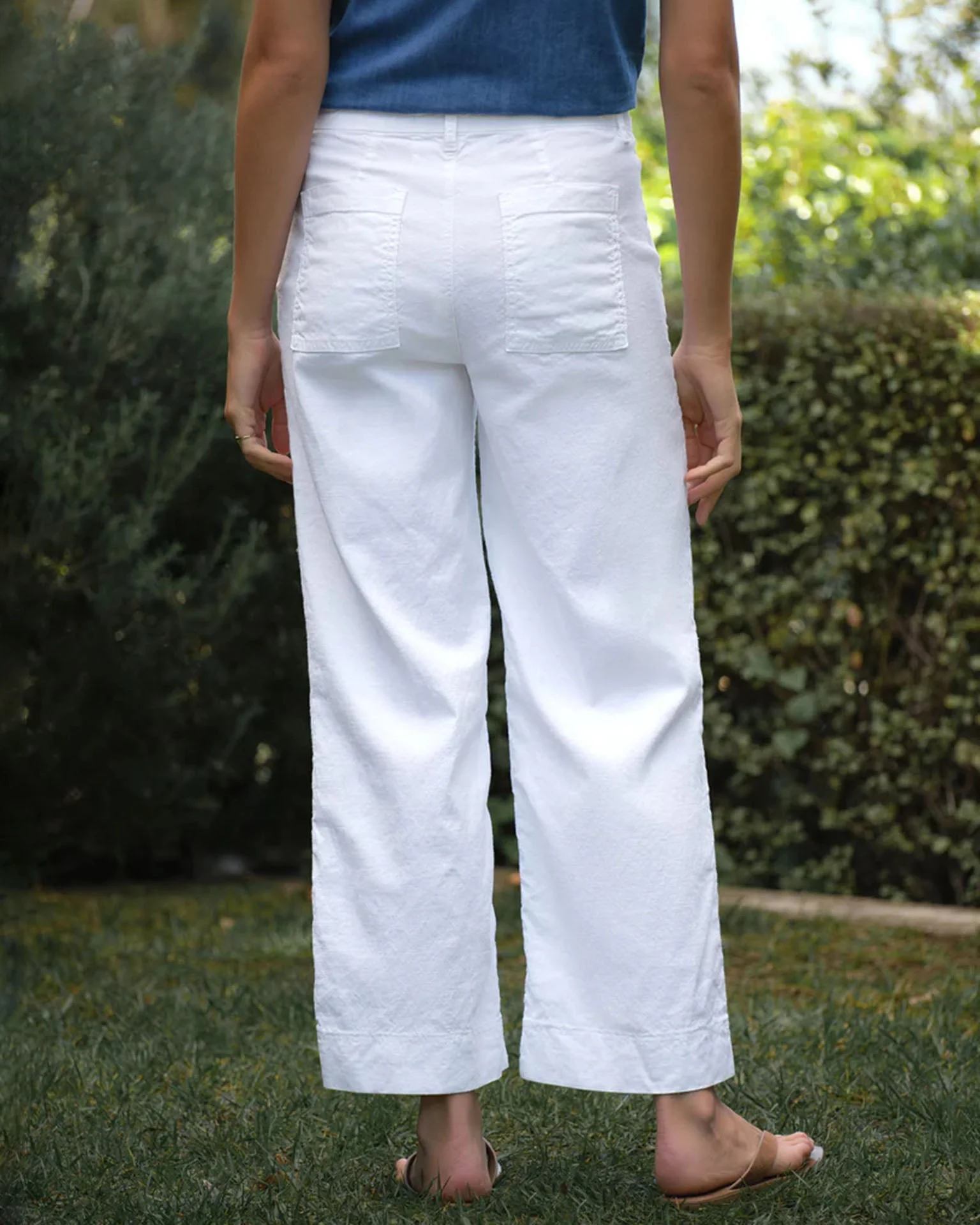 Wexford Utility Trouser in White - Image 2