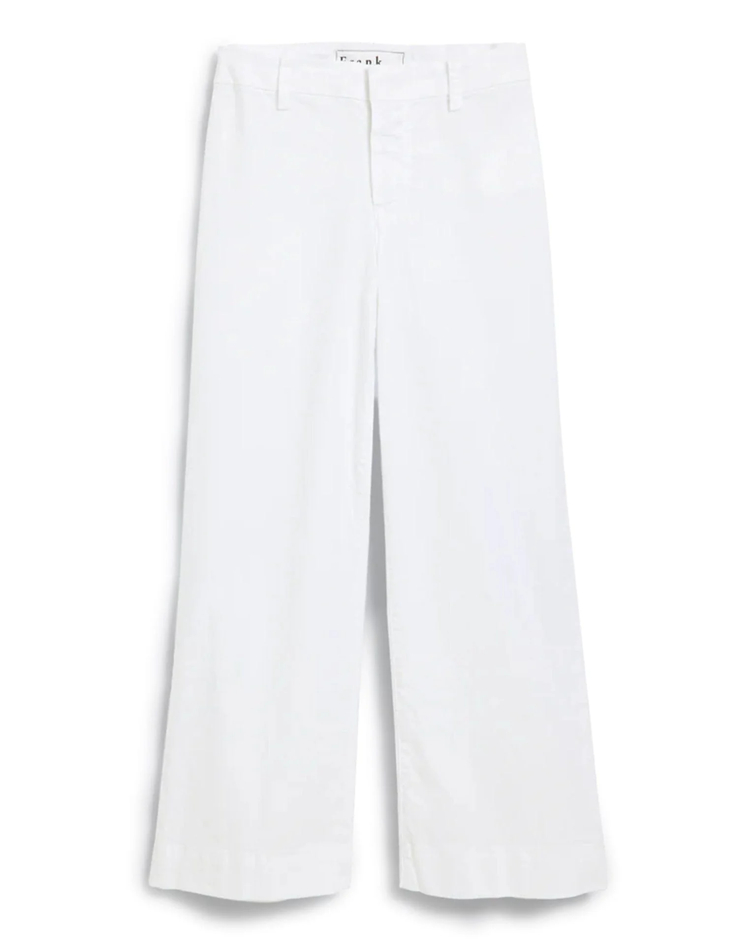 Wexford Wide-Leg Linen Pant in White Linen - Image 5