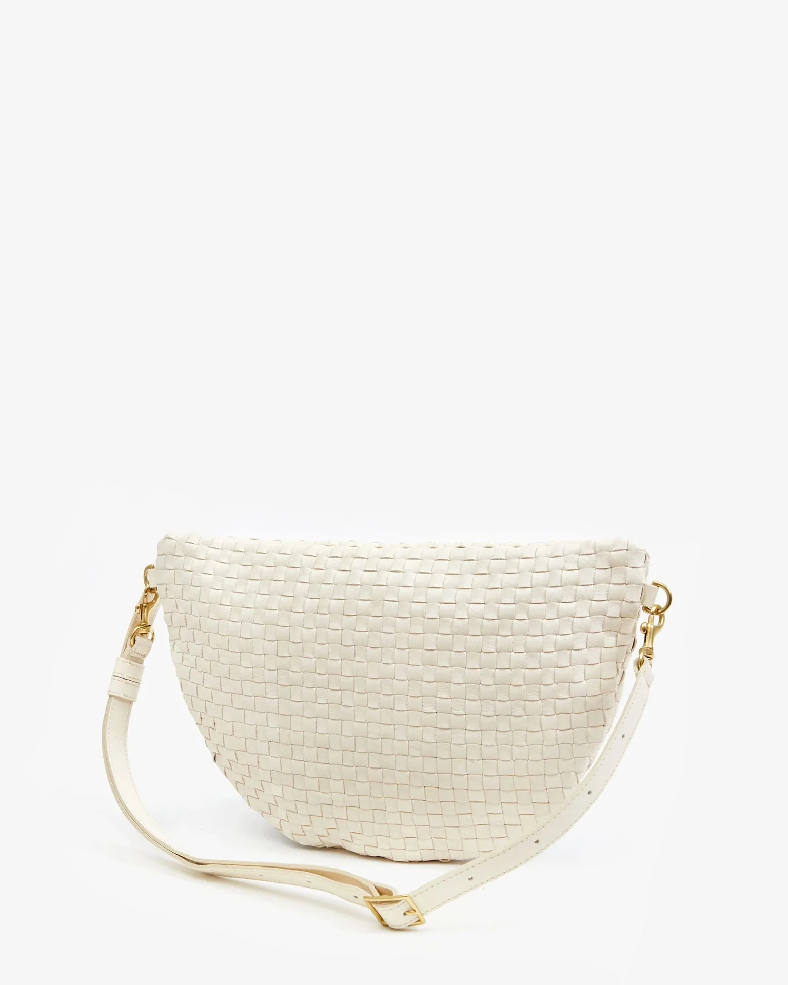 Woven Checker Grande Fanny in Cream - Image 5