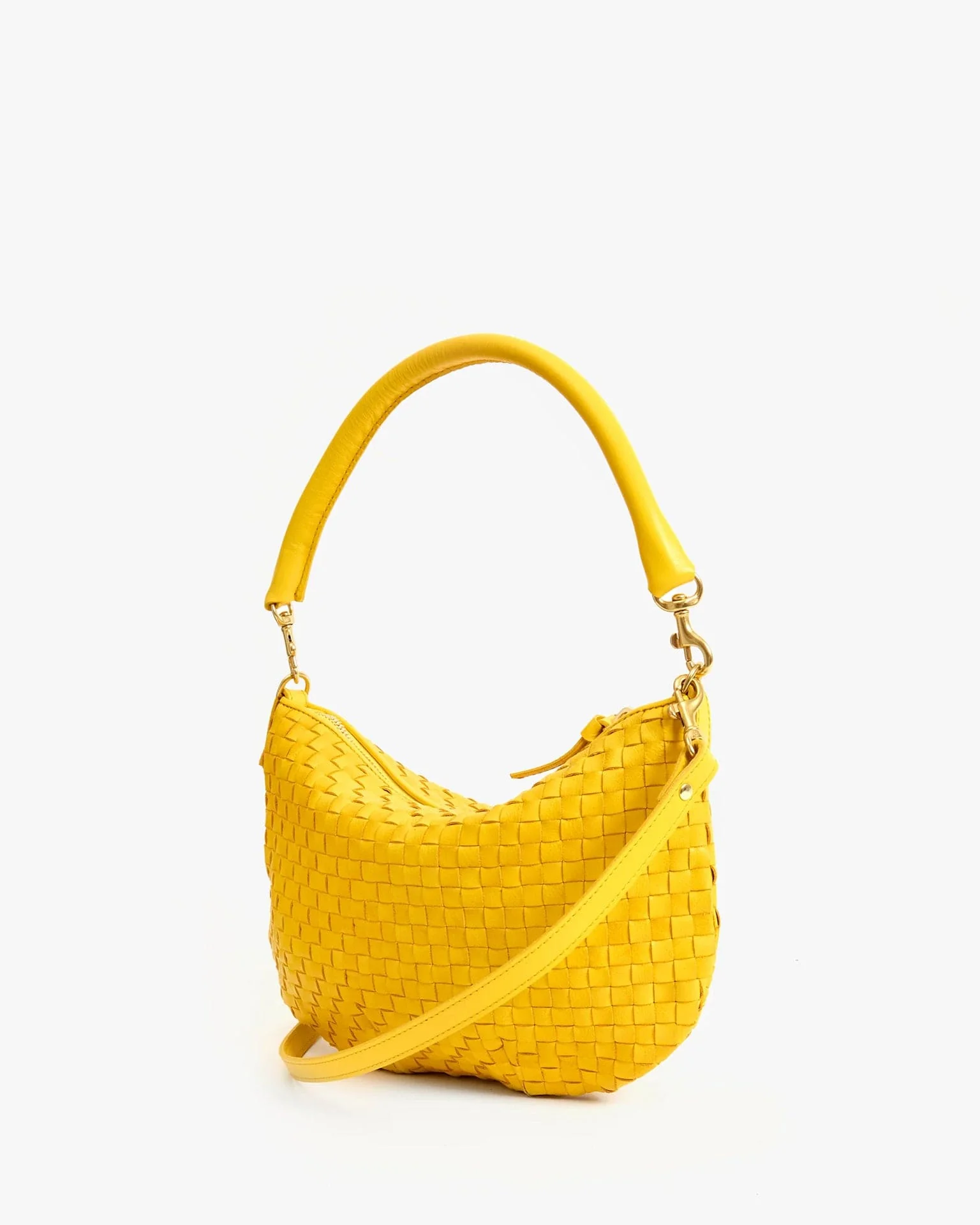 Woven Checker Petit Moyen Messenger in Snapdragon - Image 4
