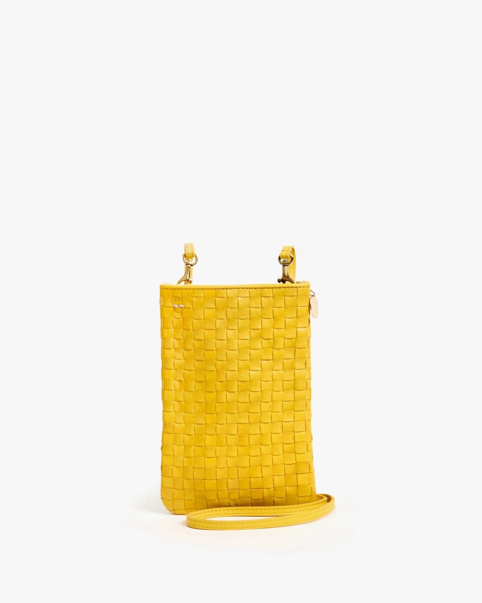 Woven Checker Poche in Snapdragon - Image 4